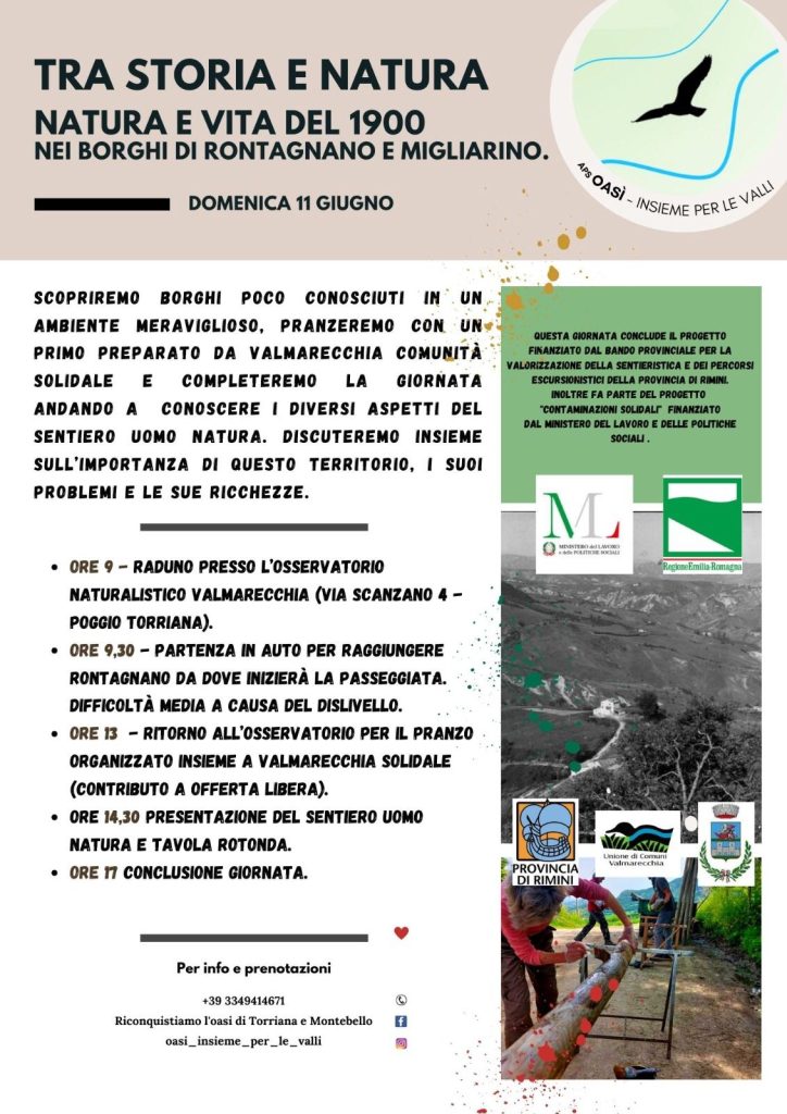 Domenica 11 Giugno “Tra Storia e Natura”