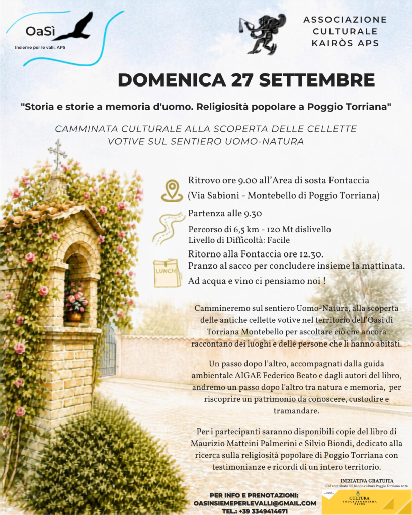 “Storia e storie a memoria d’uomo. Religiosità popolare a Poggio Torriana”